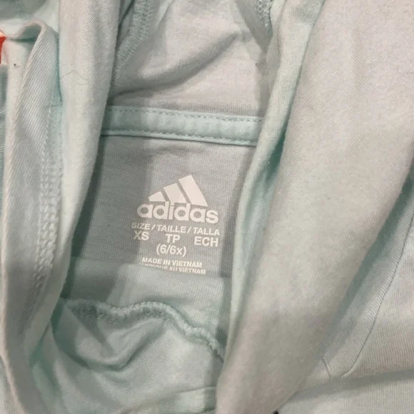 4/$10 adidas long sleeve tee 6/6x - Picture 3 of 4
